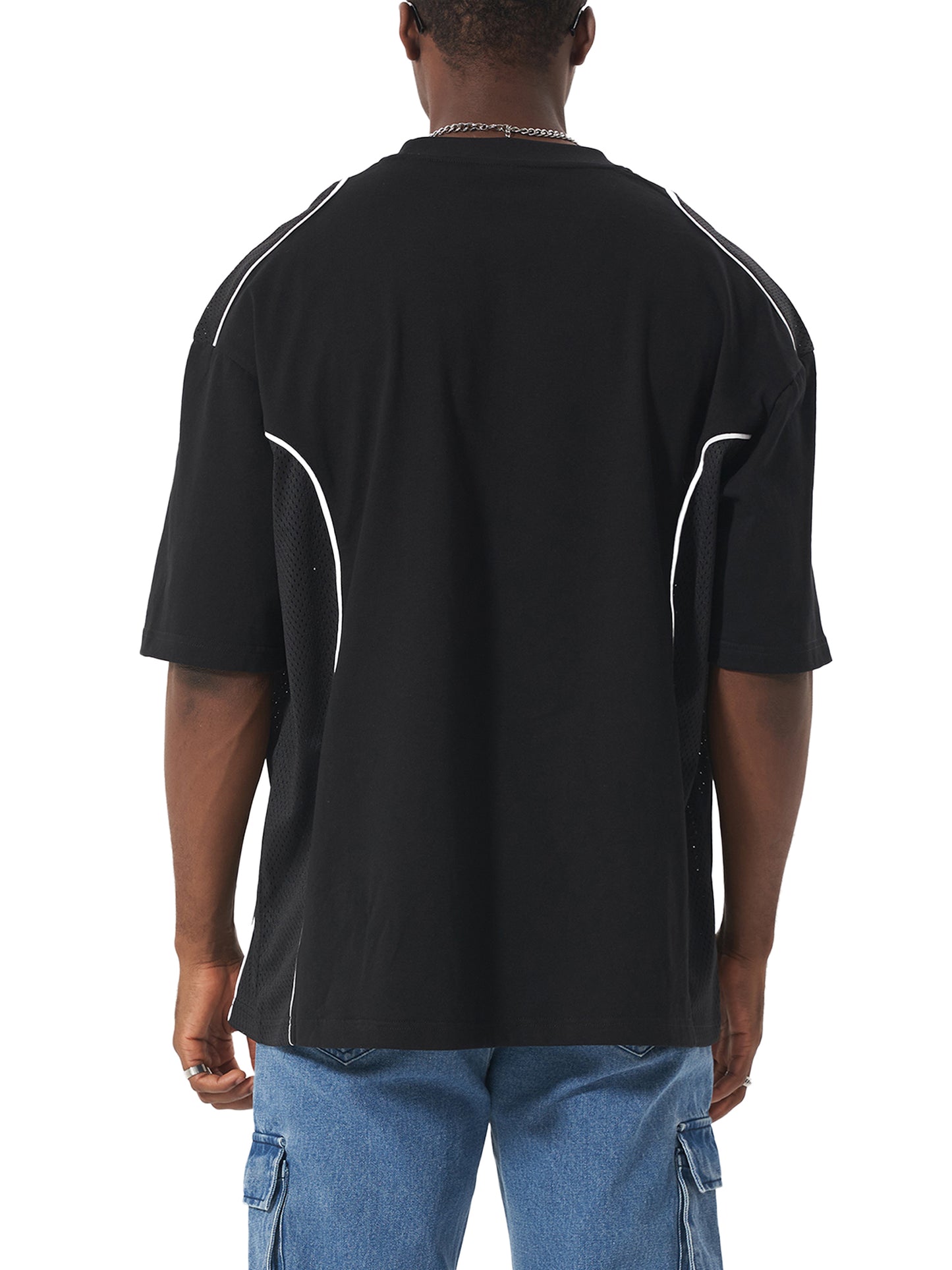 ÂME Piped Panel T-Shirt